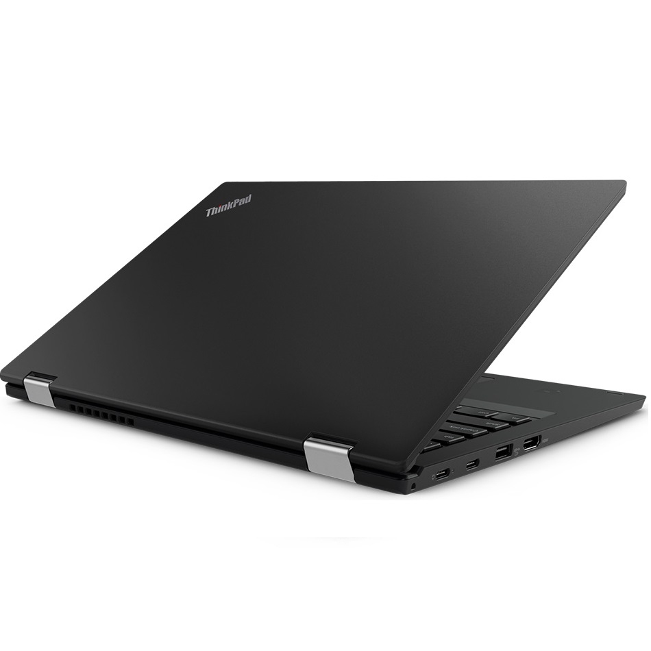 Ноутбук Lenovo ThinkPad L390 Yoga 13.3" FHD(1920x1080) Touch AG IPS Aluminium, i5-8265U, 8GB DDR4, 256GB SSD M.2., UHD Graphics 620, NoWWAN, NoODD, WiFi, BT, TPM, FPR, 720P Cam, Win 10 Pro, 1YR Carry in, Black, 1.56 20NT000XRT 20NT000XRT