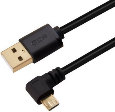 Кабель Greenconnect 1.0m USB 2.0, AM/microB 5pin угловой, черный, 28/28 AWG, экран, армированный, морозостойкий GCR-UA8AMCB6-BB2S-1.0m GCR-UA8AMCB6-BB2S-1.0m