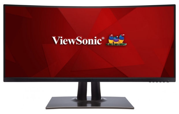 Монитор ViewSonic 34"  VA LED изогнутый, 3440x1440, 5ms, 400cd/m2, 178°/178°, 3000:1, 20Mln:1, HDMI*2, DP, USB-Hub, USB-C, Frameless, Tilt, Swivel, HAS, Black VP3481 VP3481 #3