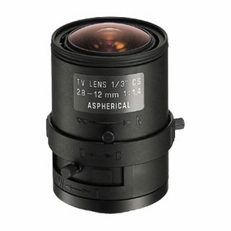 Объектив TAMRON 13VG2812ASII (1/3", АРД, 2.8-12.0 мм, (97.4-24.1) °, DC, F1.4-360, асферика, CS) 13VG2812ASII
