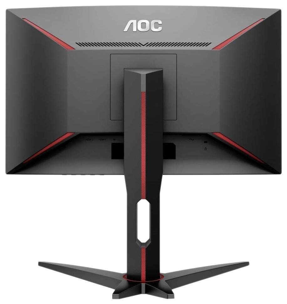 Монитор AOC 27" 1920x1080 VA WLED Curved 1800R 16:9 1ms VGA HDMI DP 3000:1 50M:1 178/178 250cd HAS Swiwel Black/Red C27G1 C27G1 #5