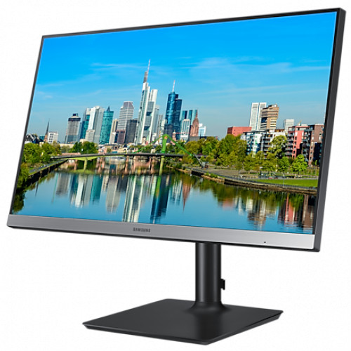 Монитор Samsung 24" F24T650FYR черный IPS LED 5ms 16:9 DVI HDMI матовая HAS Pivot 250cd 178гр/178гр 1920x1080 DisplayPort FHD USB 5.3кг LF24T650FYRXEN LF24T650FYRXEN