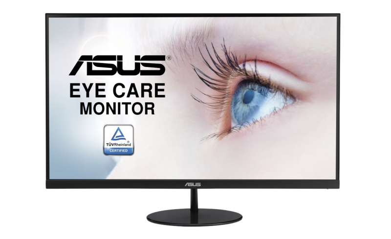Монитор ASUS 23.8" VL249HE Black IPS, LED, Wide, 1920x1080, 75Hz, 5ms, 178°/178°, 250 cd/m, 100,000,000:1, +НDMI, 90LM0430-B01170 90LM0430-B01170