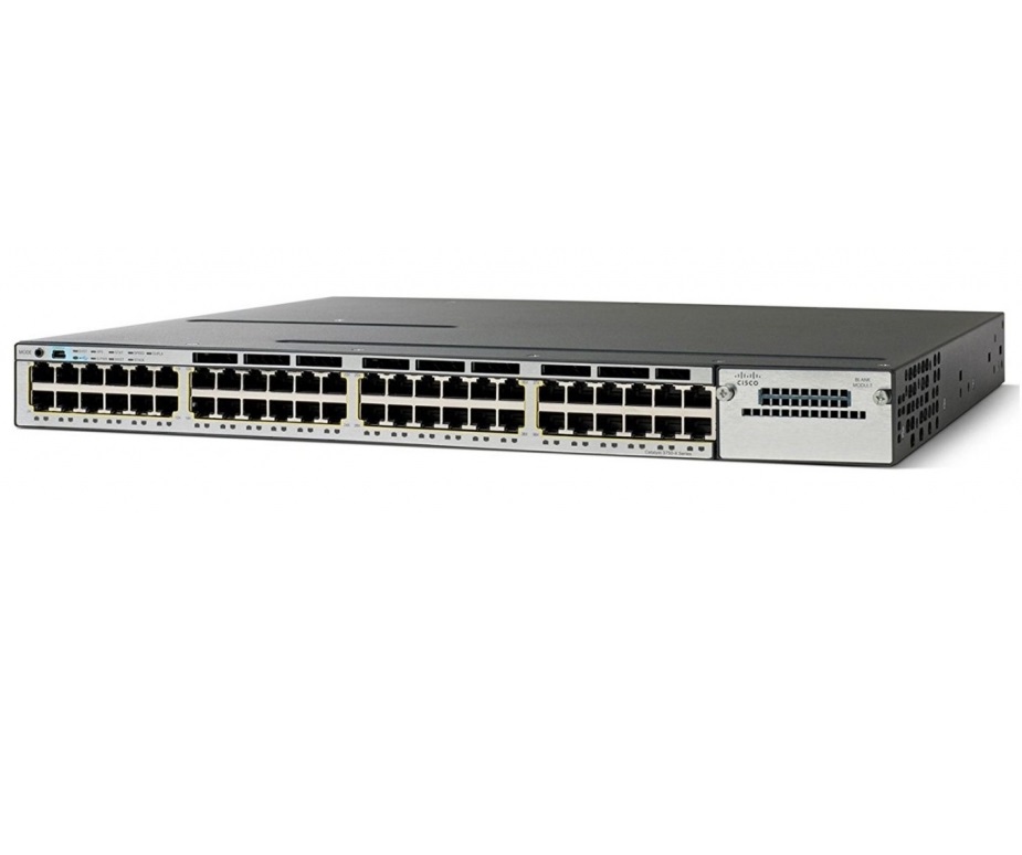 Коммутатор Cisco Catalyst 3850 48 Port Data LAN Base, Russia WS-C3850R-48T-L WS-C3850R-48T-L