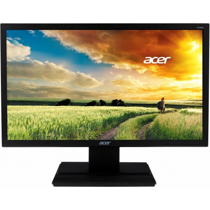 Монитор Acer 21,5" V226HQLBbi (16:9)/TN+Film(LED)/1920x1080/60Hz/5 (on/off)ms/200nits/600:1/VGA + HDMI/Black Matt UM.WV6EE.B17 UM.WV6EE.B17