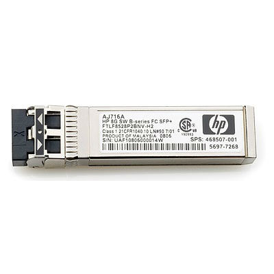 Трансивер HPЕ 8Gb Shortwave B-series FC SFP+ 1 Pack (AJ716A) AJ716A