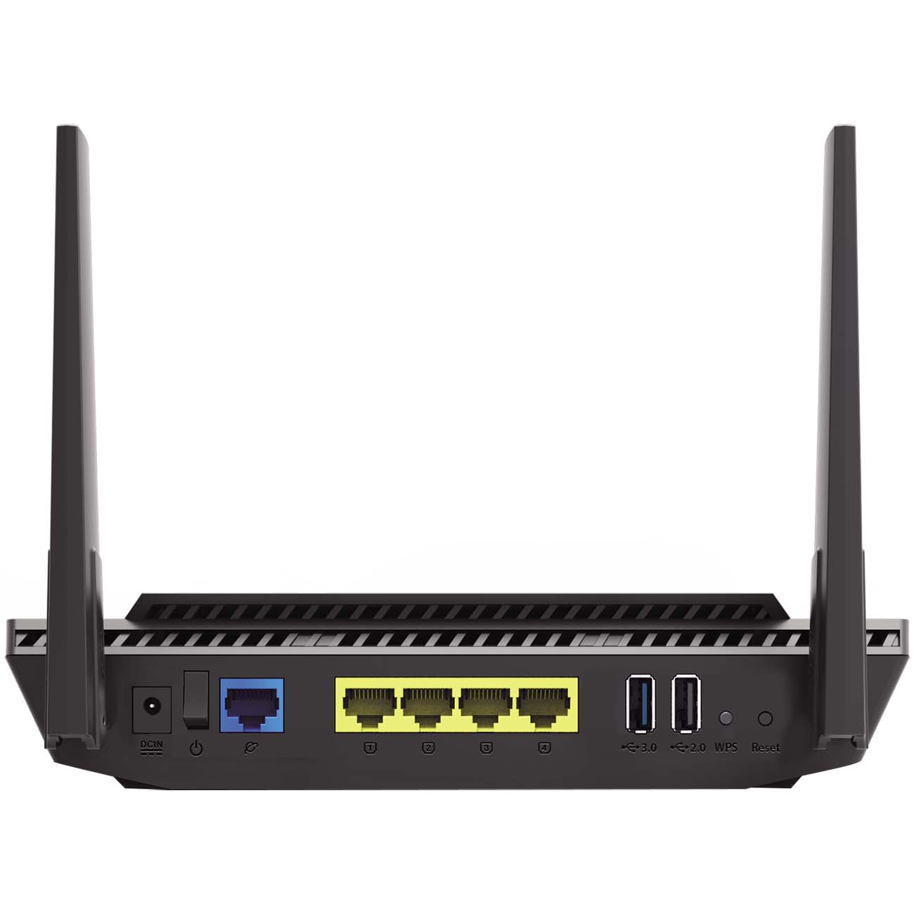 Роутер Asus RT-AX56U // роутер  802.11b/g/n/ac/ax, до 574 + 1201 Mbps, 2,4 + 5 гГц, 2 антенны, USB ; 90IG05B0-BO3H00 RT-AX56U RT-AX56U