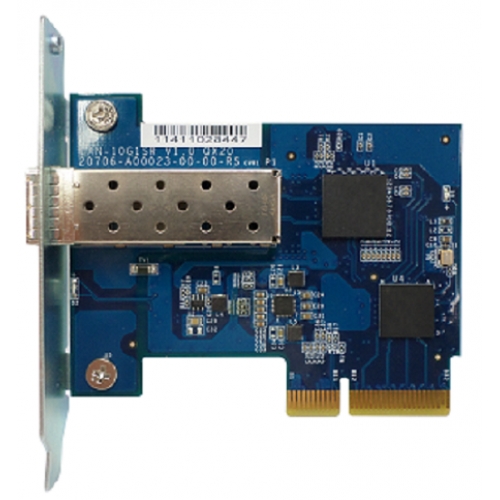 Сетевая карта QNAP однопортовая 10-гигабит PCI Express (10G SFP+ interface) LAN-10G1SR-D LAN-10G1SR-D