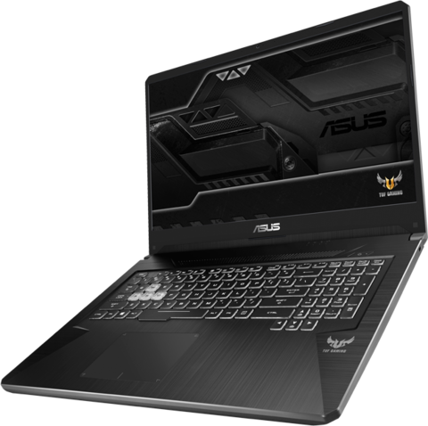 Ноутбук Asus FX705GM-EW228  i7-8750H (2.2)/8G/1T+256G SSD/17.3" FHD AG IPS/NV GTX1060 6G/noODD/BT/noOS Gunmetal, Metal 90NR0121-M04960 90NR0121-M04960