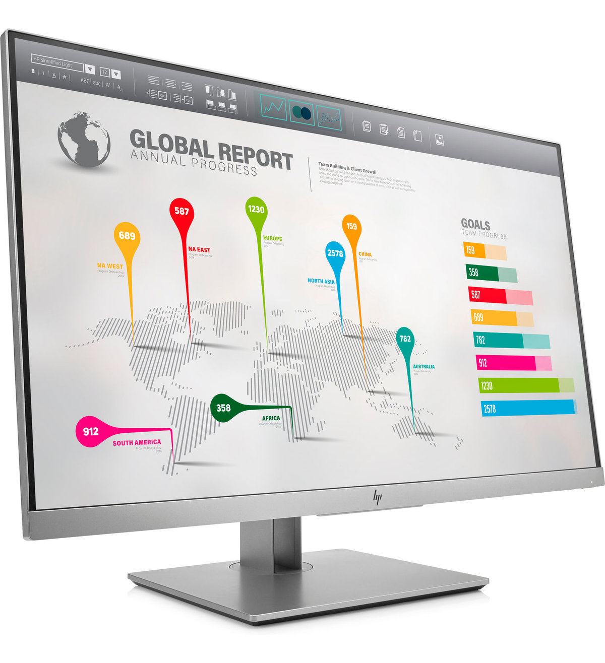 Монитор HP 27" EliteDisplay E273q 1FH52AA 1FH52AA #2
