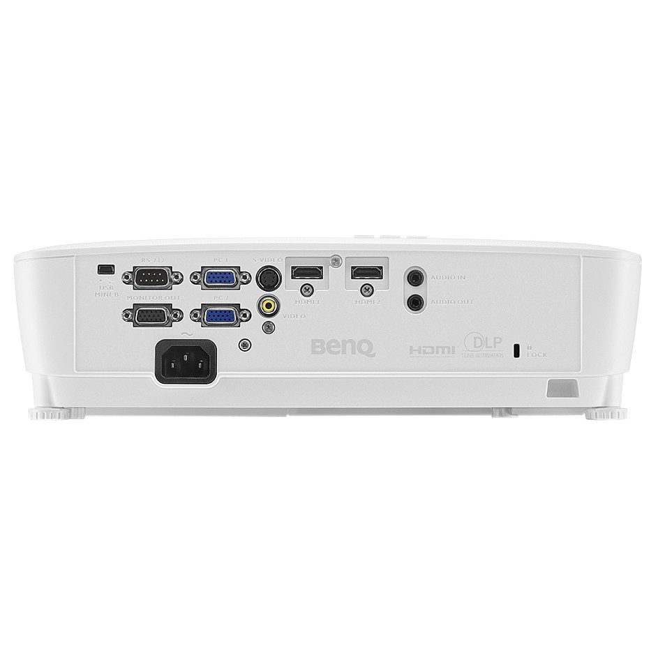 Проектор BenQ MS531 DLP, SVGA 800x600, 3300Lm, 15000:1, 2xHDMI, 1x2W speaker, 3D Ready, lamp 10000hrs, WHITE 9H.JG777.33E 9H.JG777.33E