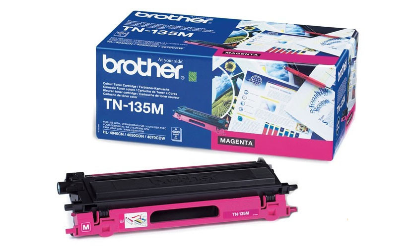 Тонер-картридж Brother TN-135M для HL-4040CN/4050CDN Magenta (4000 стр.) TN135M TN135M