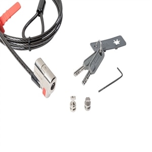 Замок Dell Security Lock: Kensington Clicksafe Keyed Lock(Kit) for all  security slots 461-10169 461-10169