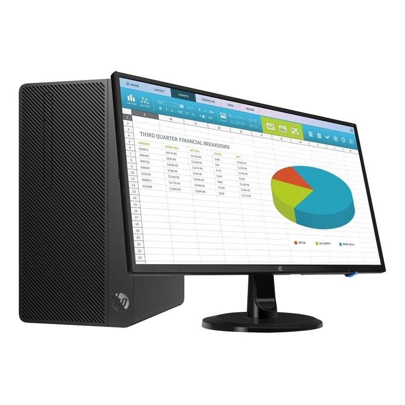 Комплект HP 290 G2  MT {i3-8100/8Gb/256Gb SSD/DVDRW/W10Pro/HP Monitor N246v}  4YV35ES 4YV35ES