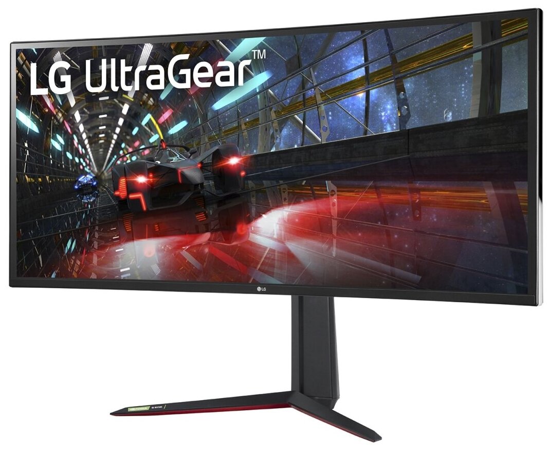 Монитор LG 37.5" Nano IPS LED изогнутый, 3840x1600, 1ms, 178°/178°, 750cd/m2, 1000:1, 2*HDMI, DP, Usb-hub, 160Hz, HDR10, NVIDIA G-Sync, HAS, Tilt, Подставка Ergo, Black 38GN950-B 38GN950-B #7