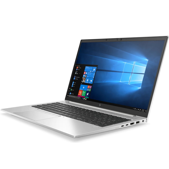 Ноутбук HP EliteBook 850 G7 Intel Core i5-10210U 1.6GHz,15.6" FHD (1920x1080) IPS 400cd IR LP ALS AG,16Gb DDR4-2666MHz(1),512Gb SSD NVMe,Al Case,56Wh,FPS,Kbd Backlit,Numpad,1.7kg,Silver,3yw,Win10Pro 10U55EA 10U55EA