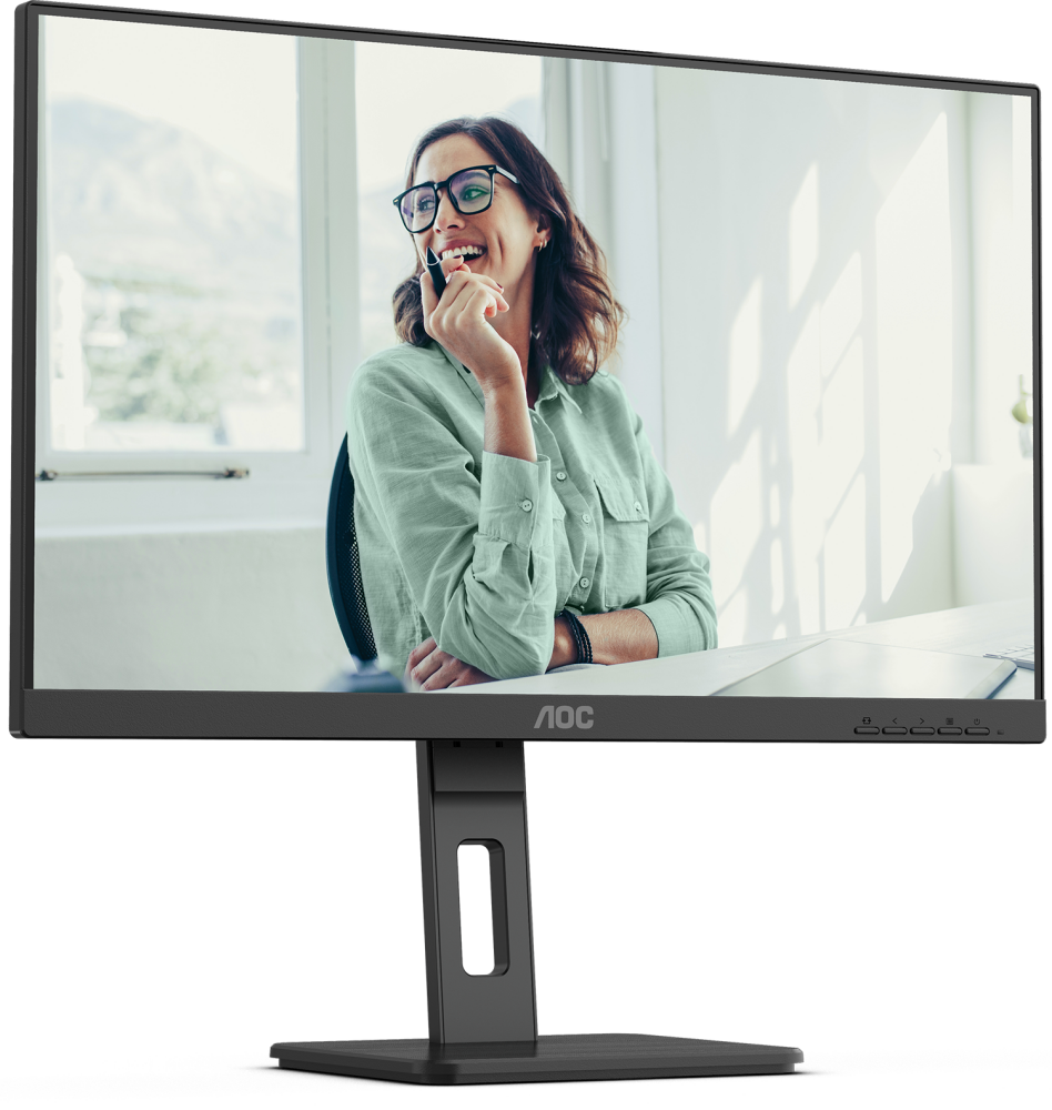 Монитор AOC 27" Pro черный IPS LED 4ms 16:9 HDMI M/M матовая HAS Piv 1000:1 350cd 178гр/178г 2560x1440 75Hz DP QHD USB Q27P3CV Q27P3CV #9