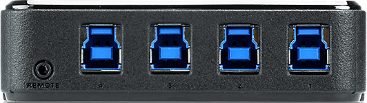 KVM переключатель ATEN USB, 4> 4 устройства/порта+клавитаура+мышь, 4 USB A Female/4 B Female, со шнурами A-B 2х1.2м.+2х1.8м US434-AT US434-AT