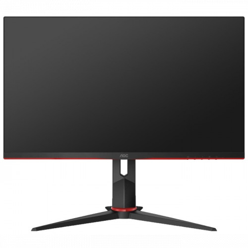 Монитор AOC 23.6'' LCD 16:9 1920х1080(FHD) VA, Curved, nonGLARE, 250cd/m2, H178°/V178°, 3000:1, 80M:1, 16.7M, 1ms, VGA, 2xHDMI, DP, USB-Hub, Height adj, Tilt, Swivel, Speakers, Curved, 2Y, Black-Red 24G2U/BK 24G2U/BK