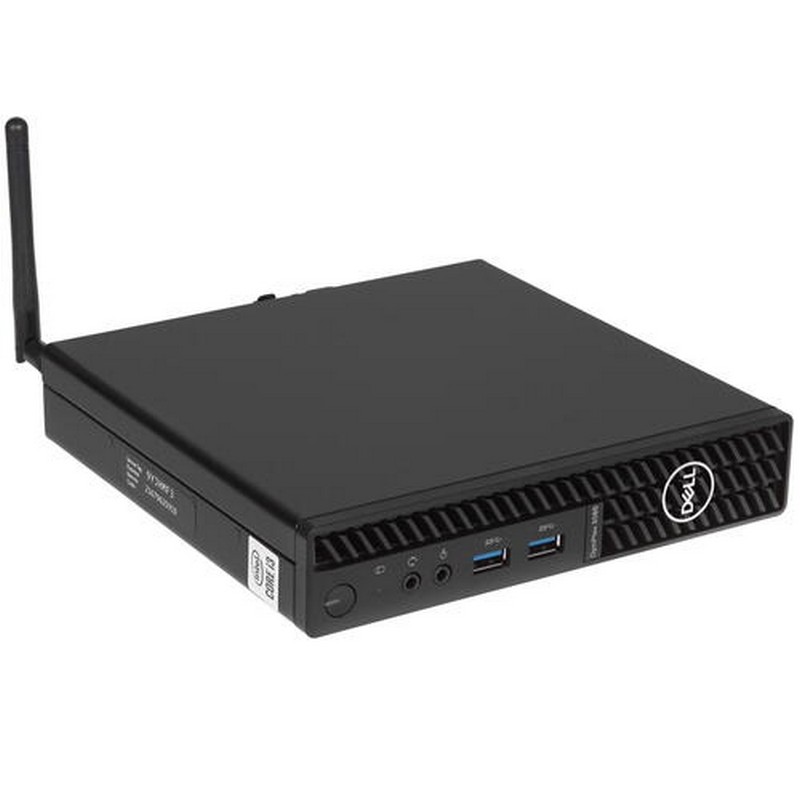 Персональный компьютер Dell Optiplex 3080 Micro Core i3-10105T (3,0GHz) 4GB (1x4GB) DDR4 128GB SSD Intel UHD 630 TPM, VGA Linux 1y NBD 3080-9858 3080-9858