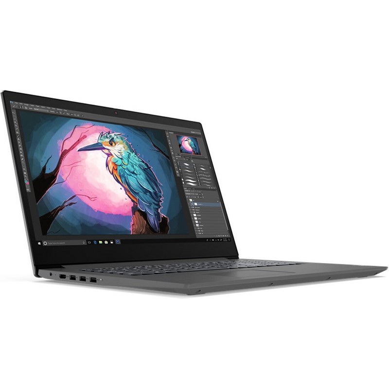 Ноутбук Lenovo V17-IIL 17.3" FHD (1920x1080) IPS AG, I5-1035G1 1.0G, 2x4GB DDR4 2667, 1TB HD 5400RPM, Intel UHD, WiFi, BT, NoODD, 2cell 42Wh, Win 10 Pro, 1Y CI, 2.2kg 82GX002JRU 82GX002JRU