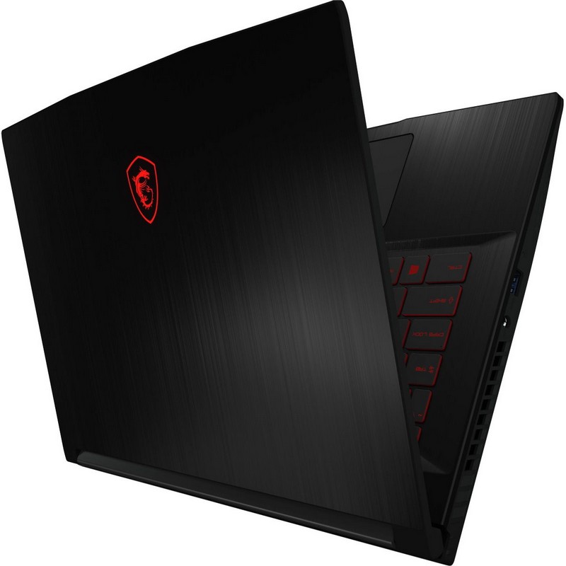 Ноутбук MSI GF63 Thin 10UD-418XRU Core i7 10750H/8Gb/SSD512Gb/NVIDIA GeForce RTX 3050 Ti 4Gb/15.6"/IPS/FHD (1920x1080)/Free DOS/black/WiFi/BT/Cam 9S7-16R512-418 9S7-16R512-418