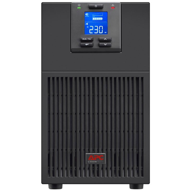 Источник бесперебойного питания APC Easy UPS, On-Line, 3000VA / 2400W, Rack, IEC, LCD, USB  SRV3KI SRV3KI