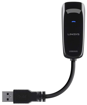 Адаптер Linksys USB3GIG-EJ гигабитный ETHERNET LINSKYS USB3GIG ETHERNET ADAPTER,GIGABIT USB3GIG-EJ USB3GIG-EJ