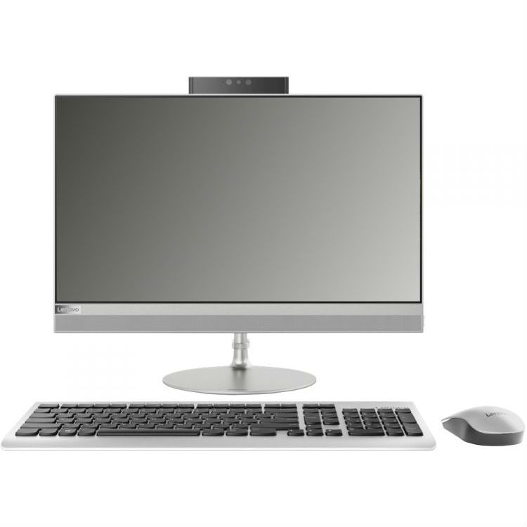 Моноблок Lenovo IdeaCentre AIO520-24IKU, 23.8'' FHD(1920x1080)/Intel Core i3-7020U 2.30GHz Dual/4GB/1TB+128GB SSD/GMA HD/noDVD/WiFi/BT4.0/CR/KB+MOUSE(USB)/W10H/1Y/BLACK F0D200FJRK F0D200FJRK