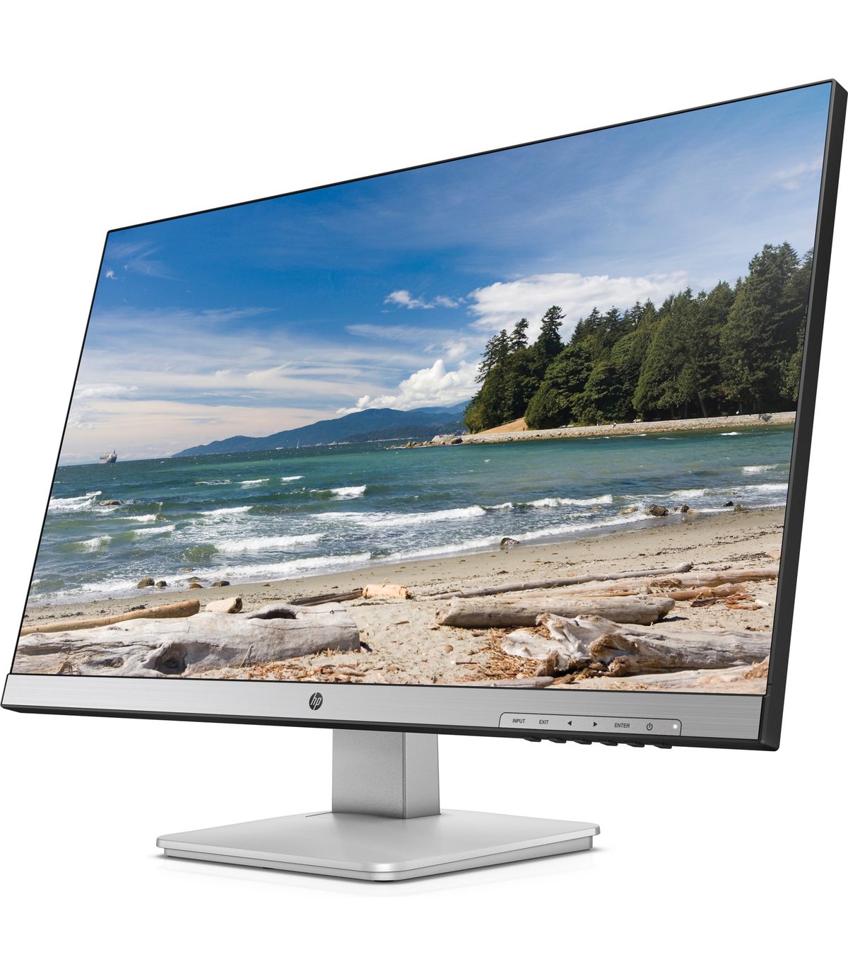 Монитор HP 27'' черный-серый {TN 2560x1440 76Hz 2ms 170/160 350cd 8bit 1000:1 DVI HDMI1.4 DisplayPort1.2 VESA} 3FV90AA 3FV90AA