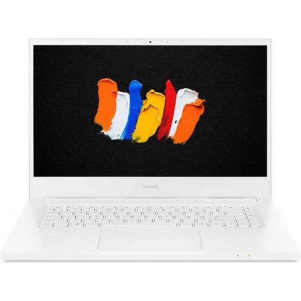 Ноутбук Acer ConceptD 3 Pro CN315-72P-763N Core i7 10750H/16Gb/SSD1Tb/NVIDIA Quadro T1000 4Gb/15.6"/IPS/FHD (1920x1080)/Windows 10 Professional/white/WiFi/BT/Cam NX.C5ZER.001 NX.C5ZER.001
