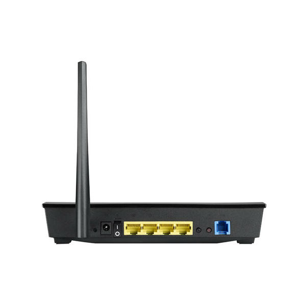 Роутер Asus Wireless-N150 with built-in 4 10/100Mbit Ethernet LAN switch (DSL-N10_С1) DSL-N10_С1