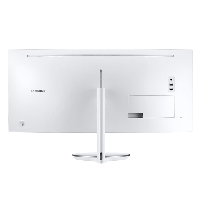 Монитор Samsung 34" C34J791WTR белый VA LED 4ms 21:9 HDMI M/M полуматовая HAS 3000:1 300cd 178гр/178гр 3440x1440 DisplayPort USB 7.7кг LC34J791WTRXEN LC34J791WTRXEN