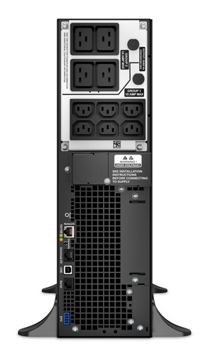 Источник бесперебойного питания APC Smart-UPS SRT, 5000VA/4500W, On-Line, Tower (Rack 3U convertible), Pre-Inst. Web/SNMP SRT5KXLI SRT5KXLI