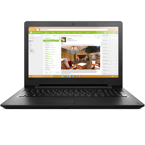 Ноутбук Lenovo IdeaPad 110-15IBR black 15.6'' HD Pen N3710/4Gb/1000Gb/DVD/W10 (80T70047RK ) 80T70047RK
