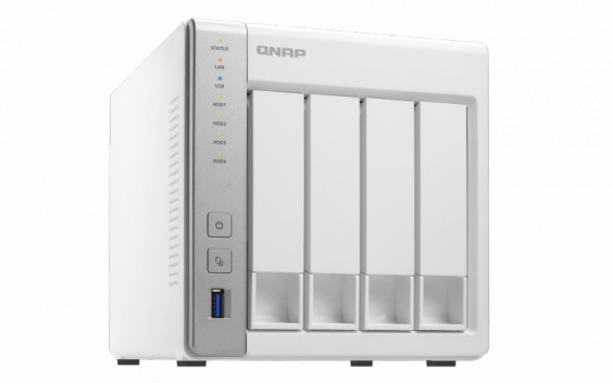 Сетевой RAID-накопитель QNAP 4-bay w/o HDD. Dual-сore Freescale ARM Cortex-A9 1,2 GHz TS-431 TS-431