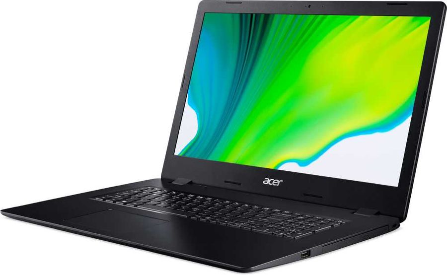 Ноутбук Acer Aspire 3 A317-52-32CF Core i3 1005G1/8Gb/1Tb/DVD-RW/Intel UHD Graphics/17.3"/IPS/FHD (1920x1080)/Eshell/black/WiFi/BT/Cam NX.HZWER.00G NX.HZWER.00G