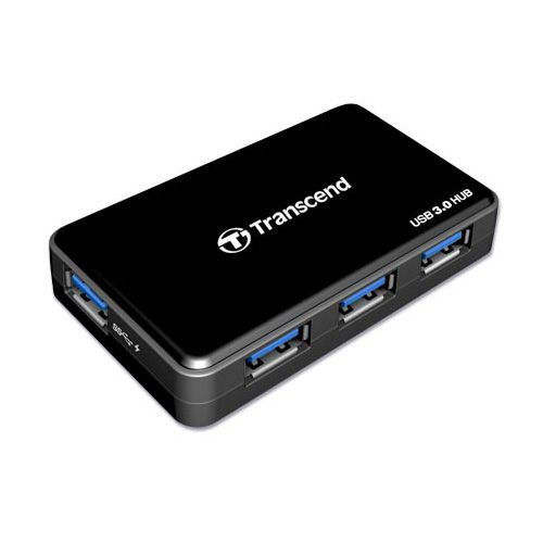 Концентратор USB 3.0 Transcend Black TS-HUB3K TS-HUB3K