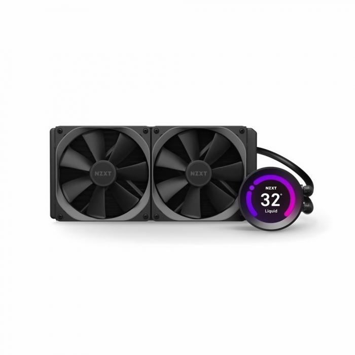 Вентилятор NZXT Kraken Z63  - 280mm AIO Liquid Cooler with 2.36" Display RL-KRZ63-01 RL-KRZ63-01