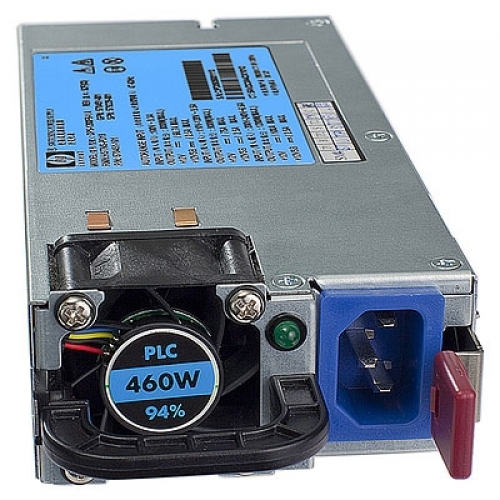 Блок питания HPE 460W Common Slot (CS) Gold 92% efficiency hot-plug power supply (For the DL360G7 DL380G7 ML350G6 ML370G6), Replacement for 503296-B21, Func. Equiv. for 536404-001, 499250-201, 499250-001 511777-001 511777-001