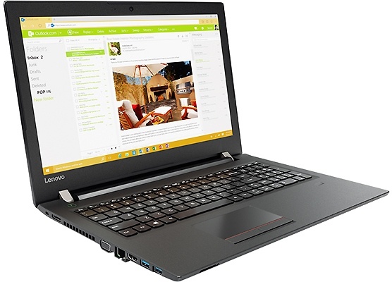 Ноутбук Lenovo V510-15IKB  i5 7200U/8Gb/SSD256Gb/DVD-RW/Intel HD Graphics 620/15.6"/FHD (1920x1080)/Win10 Professional/ black/WiFi/BT/Cam 80WQ01VWRK