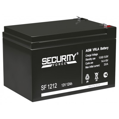 Батарея Delta Security Force, ОПС-серия 12В, 12Ач SF 1212 SF 1212