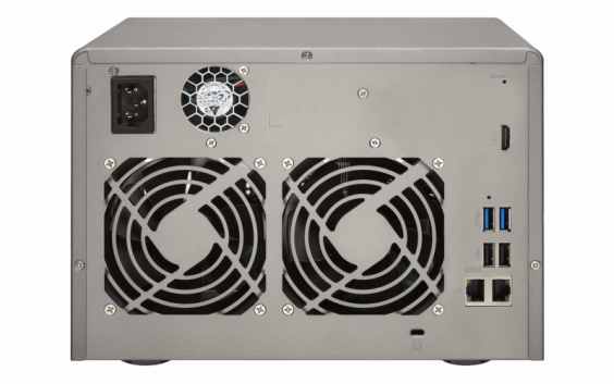 Сетевой RAID-накопитель QNAP 6 отсеков для HDD, HDMI-порт. Intel Celeron J1800 2,41 ГГц , 1ГБ. TS-651 TS-651