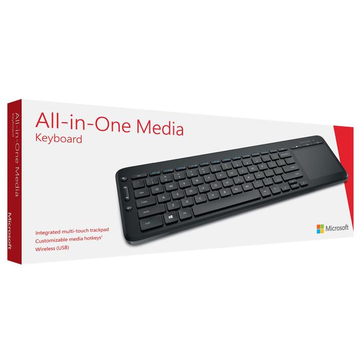 Клавиатура Microsoft Wireless All-in-One Media, USB (N9Z-00018) N9Z-00018 #1