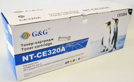 Тонер-картридж G&G черный для HP Color LaserJet Pro CP1525N/NW, CM1415FN/FNW (2000стр) NT-CE320A NT-CE320A