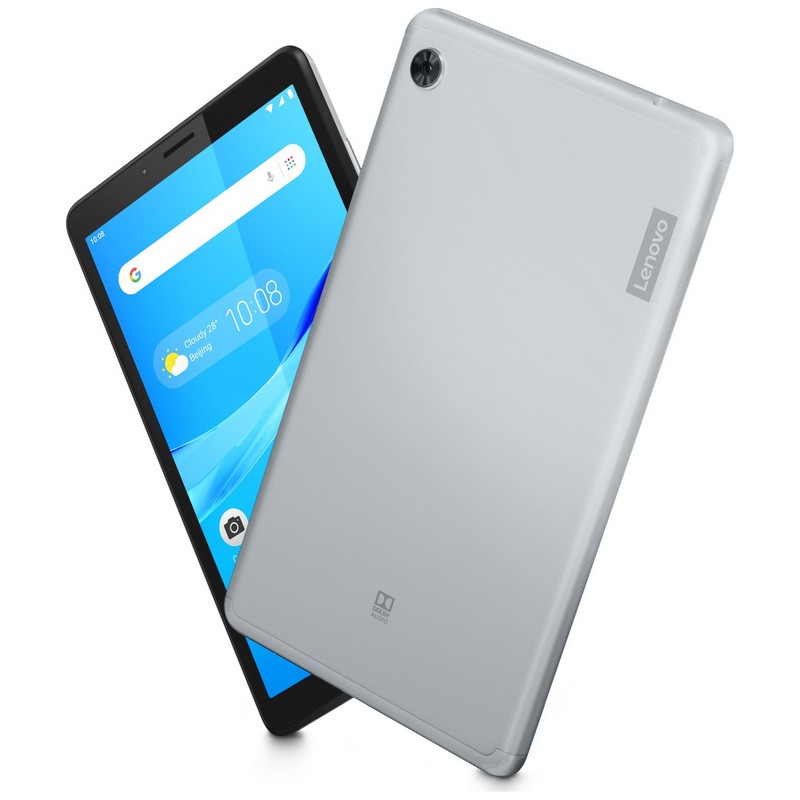 Планшетный компьютер Lenovo Tab M7 TB-7305F MT8321 (1.3) 4C/RAM1Gb/ROM16Gb 7" IPS 1024x600/Android 9.0/серый/2Mpix/2Mpix/BT/WiFi/Touch/microSD 128Gb/minUSB/3500mAh/10hr ZA550082RU ZA550082RU
