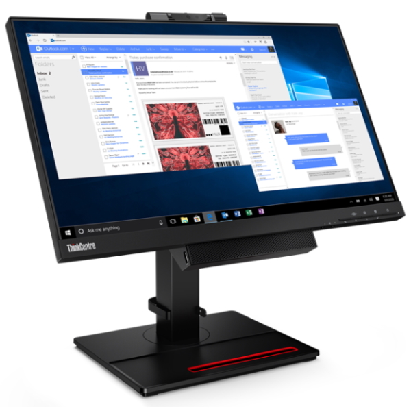 Монитор Lenovo 21,5" ThinkCentre TIO 22 G4 Touch 16:9  IPS 1920x1080 4ms 1000:1 250 178/178 ///DP-in//Touch, Camera/Speakers, LTPS 11GTPAT1EU 11GTPAT1EU