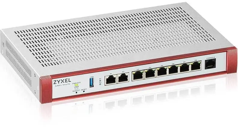 Межсетевой экран Zyxel USG FLEX 200H Rack, 2xRJ-45: 1/2.5G (LAN/WAN), 6xRJ-45: 1G (LAN/WAN), 1xUSB3.0, AP Controller (8/40), Device HA USGFLEX200H-EUCI01F USGFLEX200H-EUCI01F