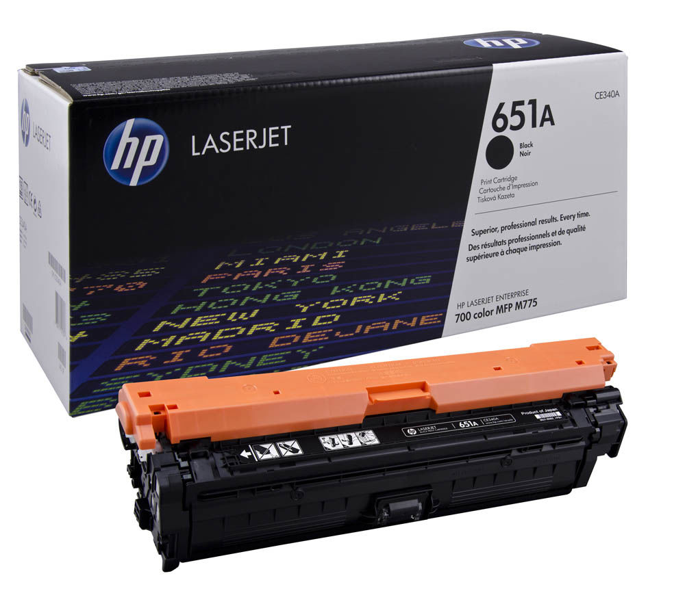 Картридж HP CE340A Toner Cartridge №651a Black для HP MFP M775 (13 500 стр) (CE340A) CE340A