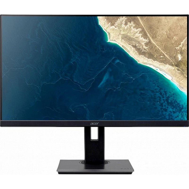 Монитор Acer 23.8" B247Ybmiprzx (16:9)/IPS(LED)/ZF/1920x1080/4ms/250nits/1000:1/VGA + HDMI + DP(1.2) + Audio In/Out + USB 3.0 Hub(1up4down)/2Wx2/Adaptive Sync/Black Matt/VESA 100x100 UM.QB7EE.004 UM.QB7EE.004